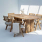 Hunky Milano 6 - Seater Dining Table Set