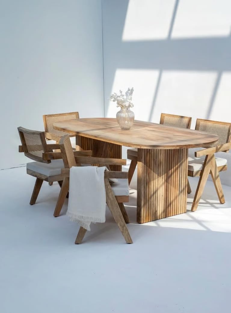 Hunky Milano 6 - Seater Dining Table Set