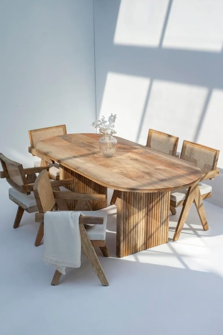 Hunky Milano 6 - Seater Dining Table Set