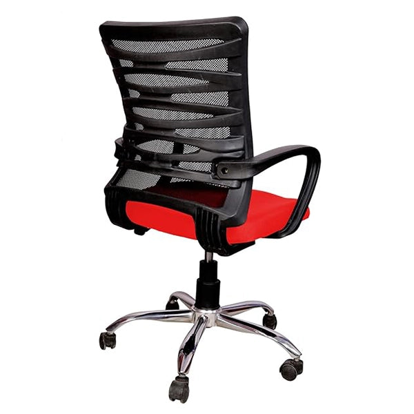 Hunky Medium Back Mesh Office Employee Chair With  Adjustable Height