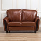 Hunky Premium Leatherette Modern looking 2 Seater Sofa set with PVC Legs