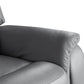 Hunky Premium Leatherette 3 Seater Reclining Sofa Set with infinite Locking Position and USB Port