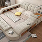 Hunky Futuristic Multifunctional Smart Bed With Massage Chair and Speakers