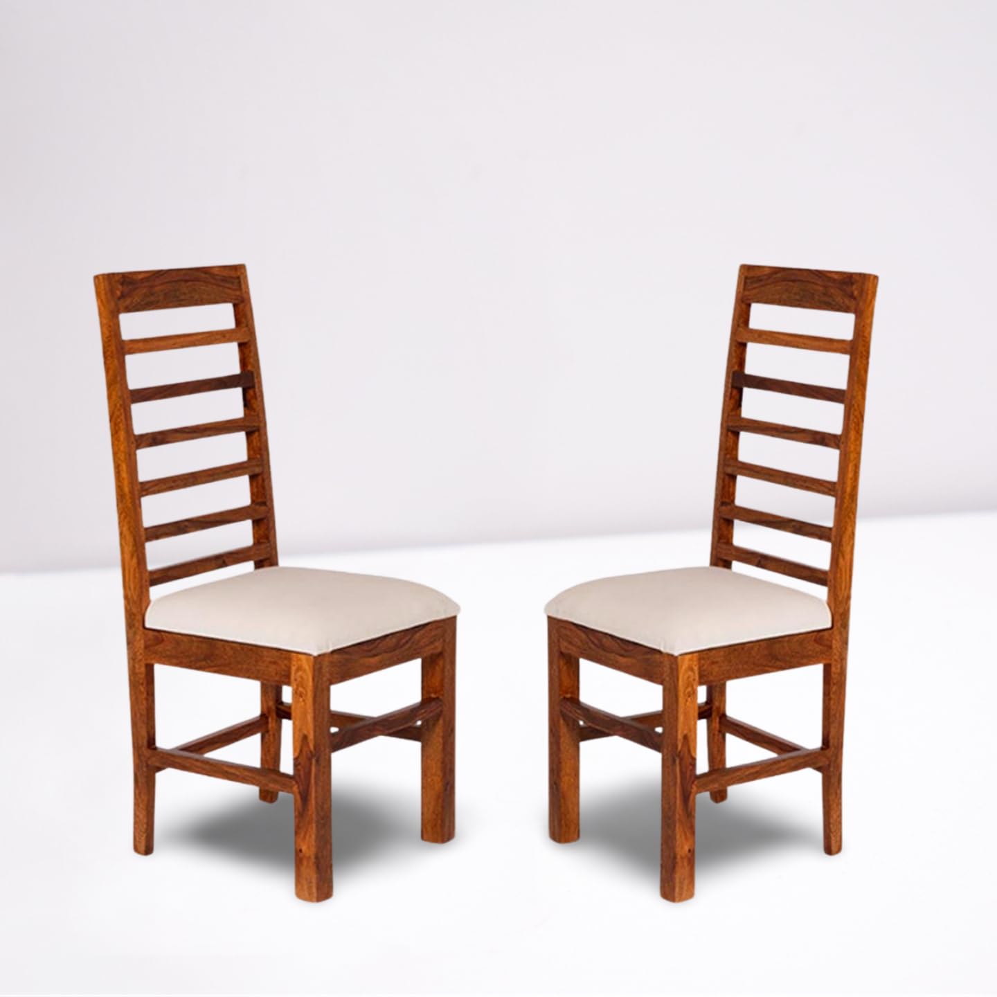 Hunky Luminor 6 - Seater Sheesham Wood Dining Table Set