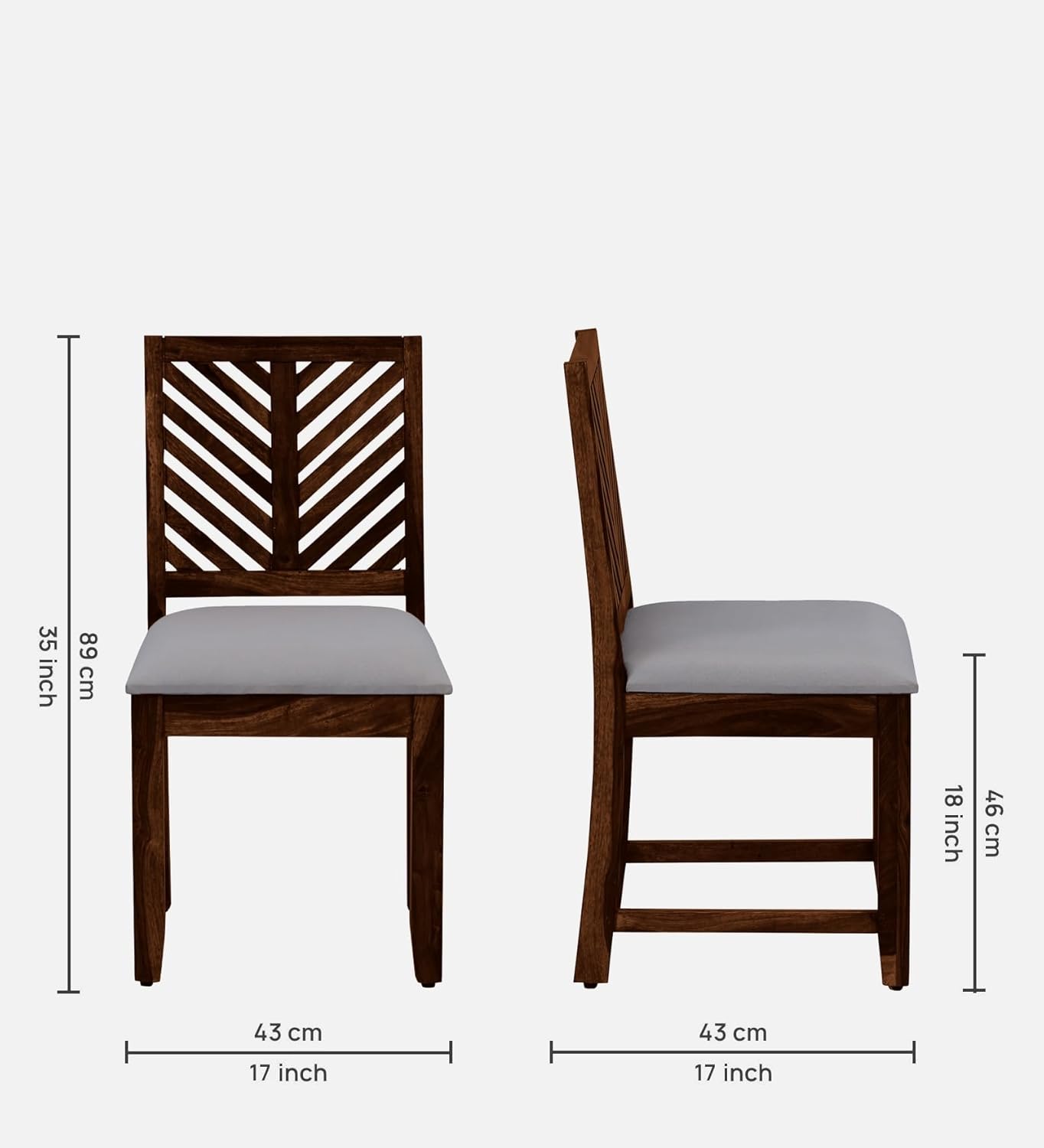 Hunky Haven Wood 4 - Seater Solid Wood Dining Table Set