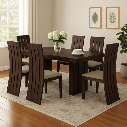 Hunky Horizon Dine 6 - Seater Dining Table Set