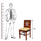 Hunky Solara 4 - Seater Sheesham Wood Dining Table Set