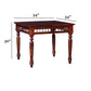 Hunky Midnight Dine 4- Seater Sheesham Wood Dining Table Set