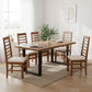 Hunky Luminor 6 - Seater Sheesham Wood Dining Table Set