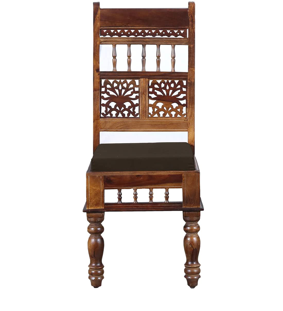 Hunky Midnight Dine 4- Seater Sheesham Wood Dining Table Set