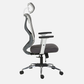 Hunky Spine High Back Ergonomic Desk Chair , Adjustable Armrest , Lumbar Support , Smart Synchro Lock Mechanism & Heavy Duty Nylon Base | 3 Years Warranty