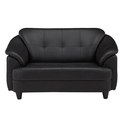 Hunky Modern Premium Fabric 3 Seater Sofa With Wooden Frame and PVC Legs