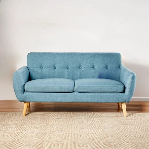 Hunky Modern stylish Velvet Sofa Set With Pine Wood Legs