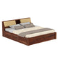 Hunky Wooden Storage Double Bed