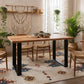Hunky Luminor 6 - Seater Sheesham Wood Dining Table Set