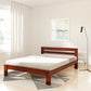 Hunky OakCrest Classic Queen Size Bed with Solid Sheesham Wood in Honey Finish