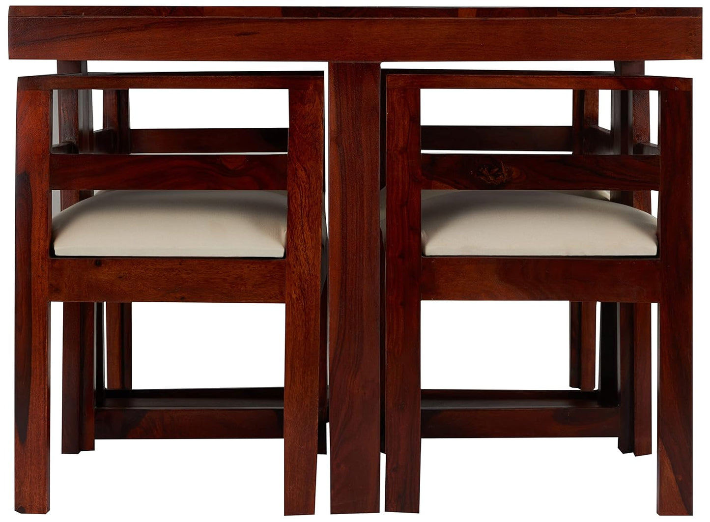 Hunky Stonehaven 4 - Seater Sheesham Wood Dining Table Set