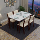 Hunky Belmonte Luxe 4 - Seater Dining Table Set