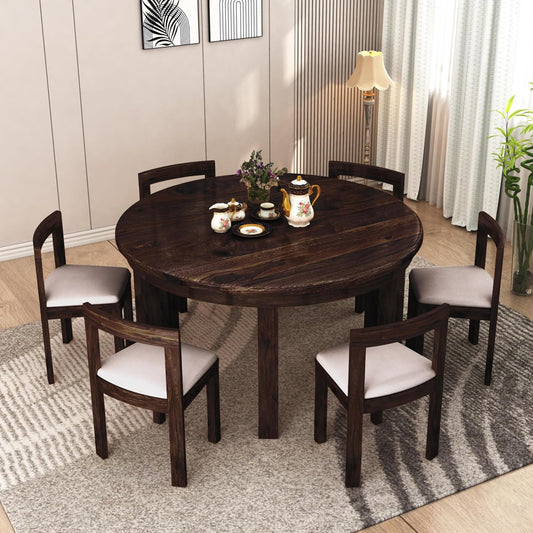 Hunky Elara 6 - Seater Dining Table Set