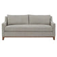 Hunky Luxurious Modern Straight Line Sofa Set with Teak Wood frame