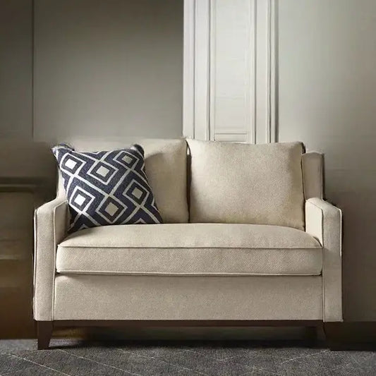 Hunky Luxurious Modern Straight Line Sofa Set with Teak Wood frame