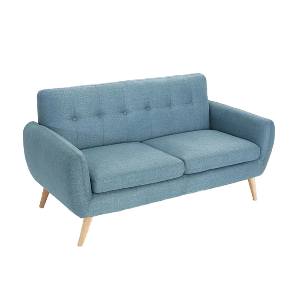 Hunky Modern stylish Velvet Sofa Set With Pine Wood Legs