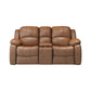 Hunky Premium Nappa Aire leather Manual Recliner Sofa Set