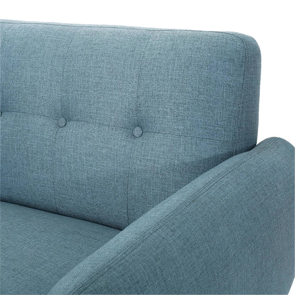 Hunky Modern stylish Velvet Sofa Set With Pine Wood Legs