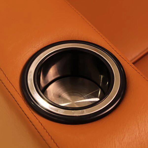 Hunky Motorized Reclining Sofa with USB Port and Cup Holder