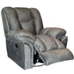 Hunky Fabric Manual Recliner ( Finish Colour - Grey , DIY( Do-It-Yourself) )