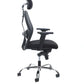Hunky High Back Office Revolving Employee Desk Chair with Chrome Base
