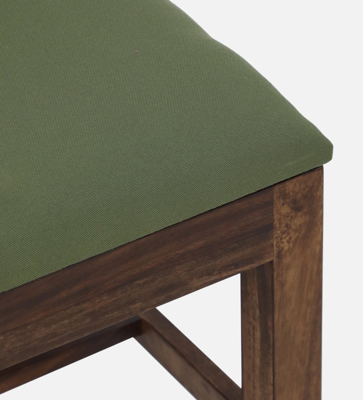 Hunky Haven 6-Seater Sheesham Wood Dining Table Set with Quartz Top (Teak Finish)