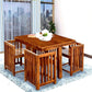 Hunky Noble grain 4 - Seater Dining Table Set