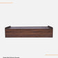 Single Size Bed in Columbian Walnut Finish with Box Storage