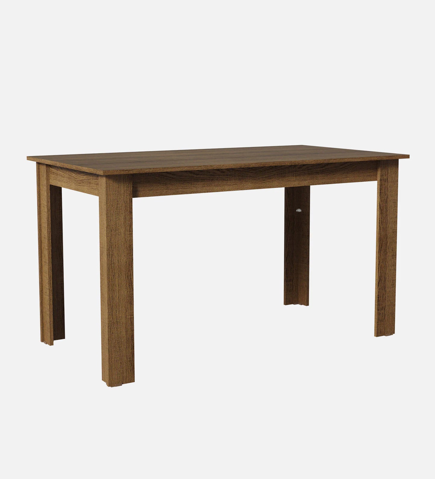 Hunky Valencia Crest 6- Seater Sheesham Wood Dining Table Set (Teak Finish)