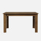 Hunky Valencia Crest 6- Seater Sheesham Wood Dining Table Set (Teak Finish)