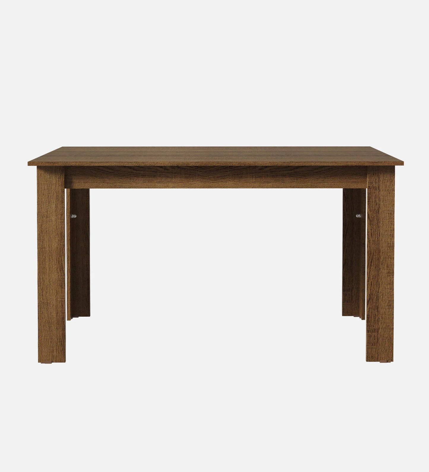 Hunky Valencia Crest 6- Seater Sheesham Wood Dining Table Set (Teak Finish)