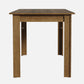 Hunky Valencia Crest 6- Seater Sheesham Wood Dining Table Set (Teak Finish)