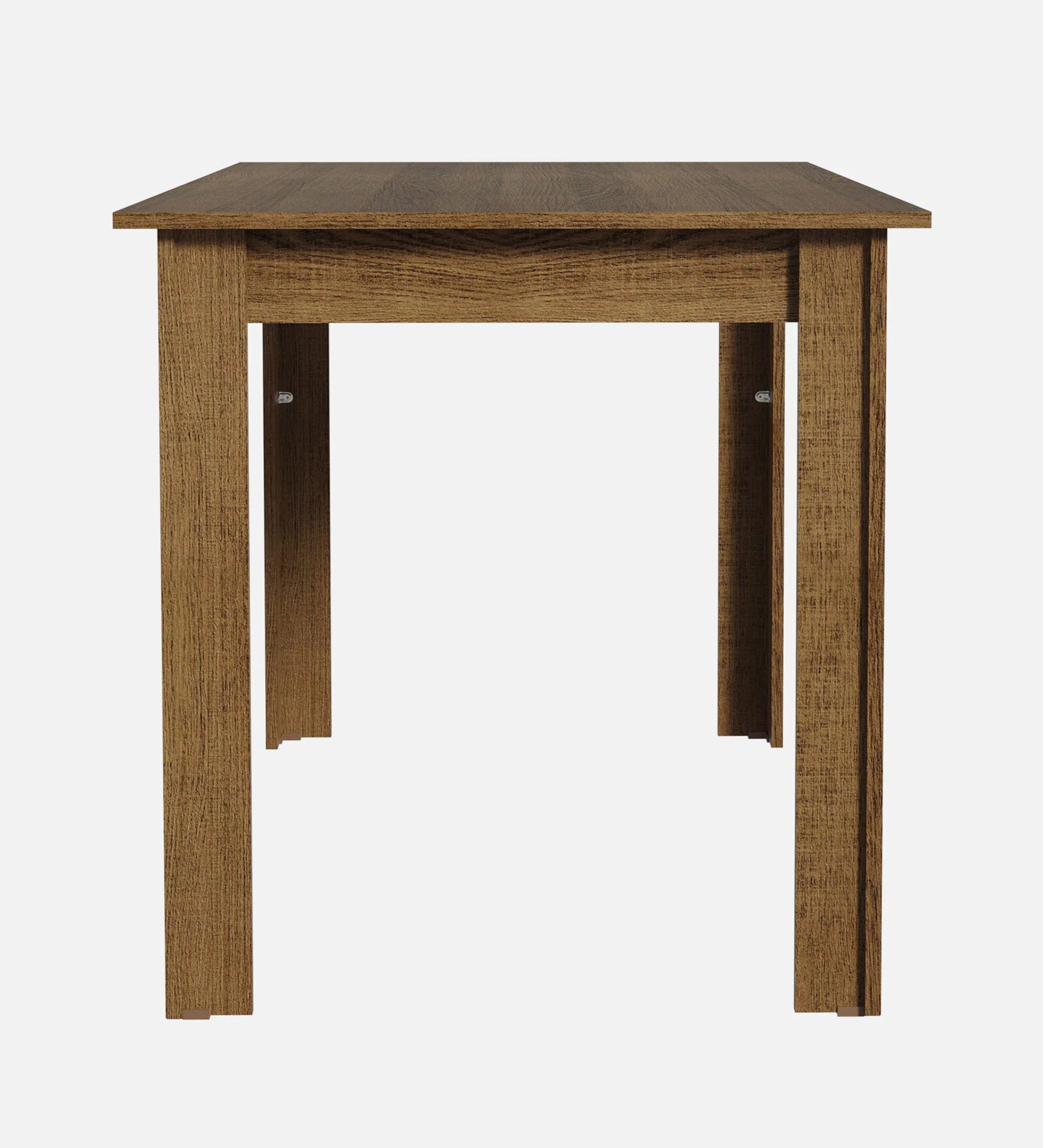 Hunky Valencia Crest 6- Seater Sheesham Wood Dining Table Set (Teak Finish)