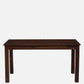 Hunky Riviera 6-Seater Sheesham Wood Quartz Top Dining Table Set (Teak Finish)