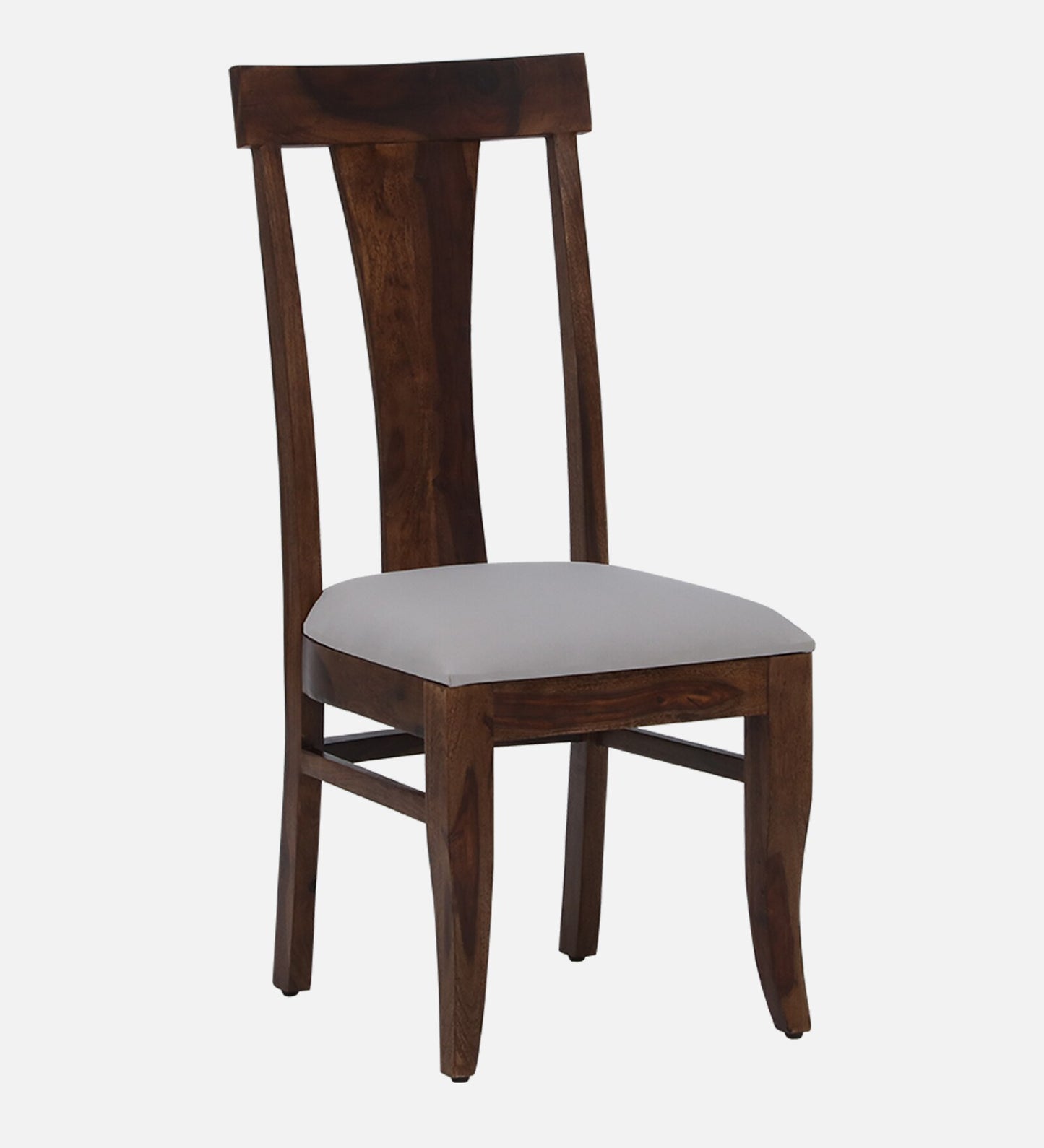 Hunky Riviera 6-Seater Sheesham Wood Quartz Top Dining Table Set (Teak Finish)