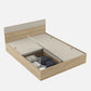 Hunky Warm Bed in Sheesham Finish With Box Storage