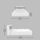 Hunky Marvino King Storage Bed