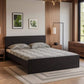 Jasmine Queen Size Bed in Wenge Finish