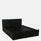 Queen Size Bed in Wenge Finish with Box Storage