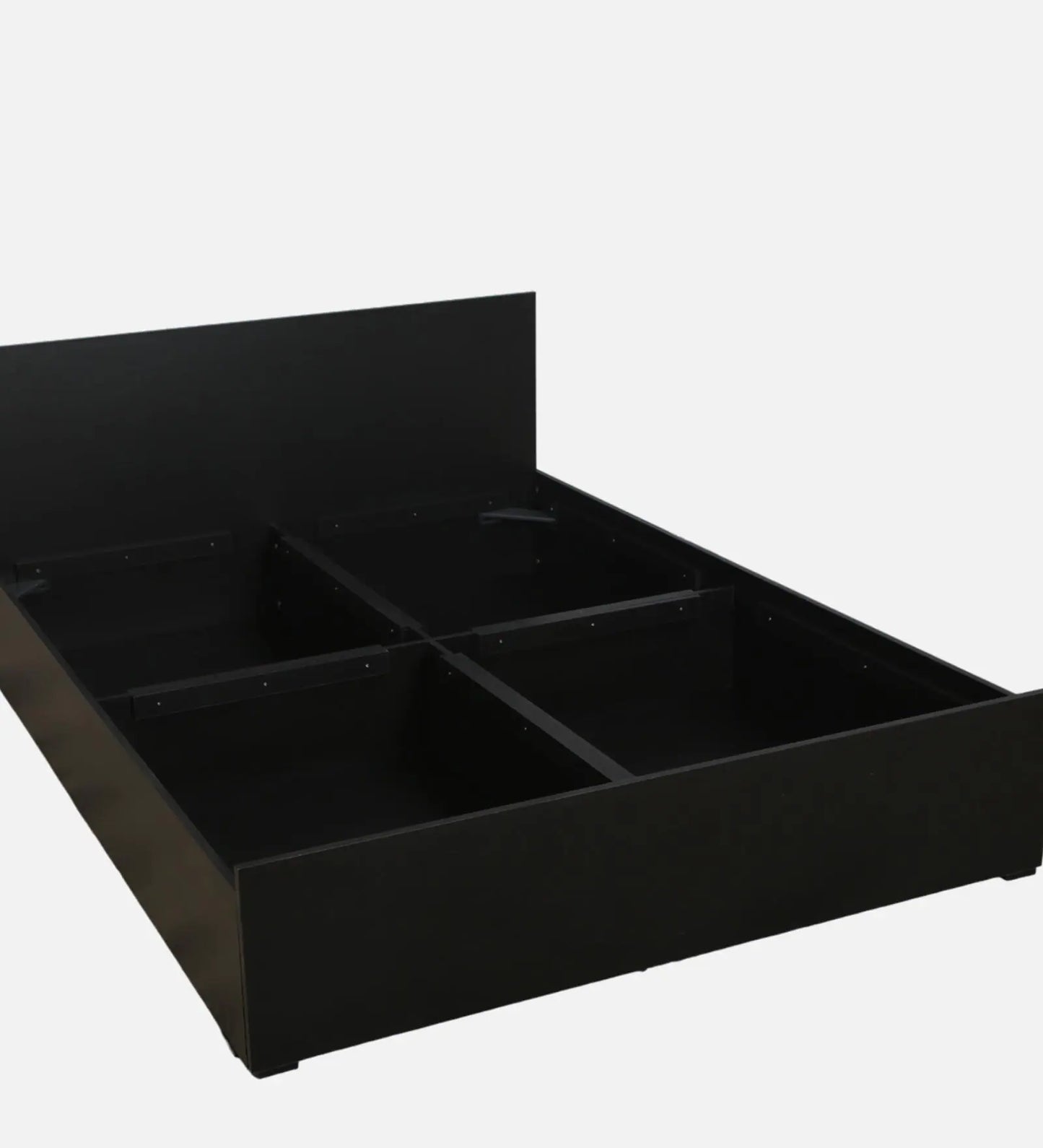 Queen Size Bed in Wenge Finish with Box Storage