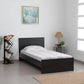 Hunky Single Bed in Wenge Finish