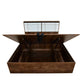 Aesthetic King Size Bed With Headboard & Hydraulic Storage Bed Lifter
