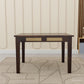 Hunky Urban Hearth 4 - Seater Sheesham Wood Dining Table Set