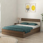 Luxora King Size Bed in Santana Oak Finish with Box Storage